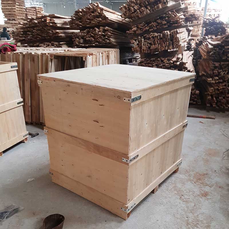 Thùng gỗ 1100x1000x1100. Trọng tải 2 tấn